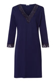Moments 3/4 Slv Gown 90cm | Navy 79457-1632
