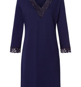 Moments 3/4 Slv Gown 90cm | Navy 79457-1632