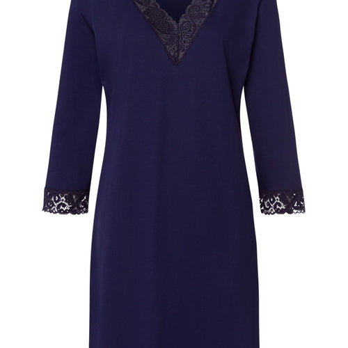 Moments 3/4 Slv Gown 90cm | Navy 79457-1632