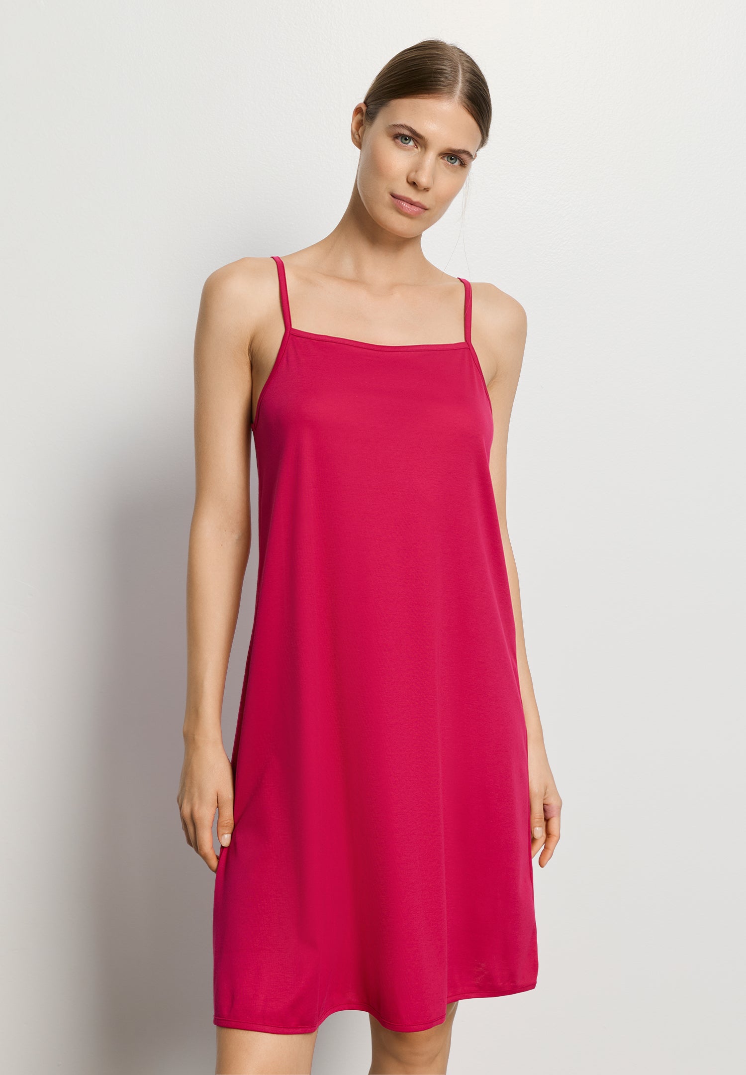 Cleo Spaghetti Dress 95cm | Fuchsia 79534-2462