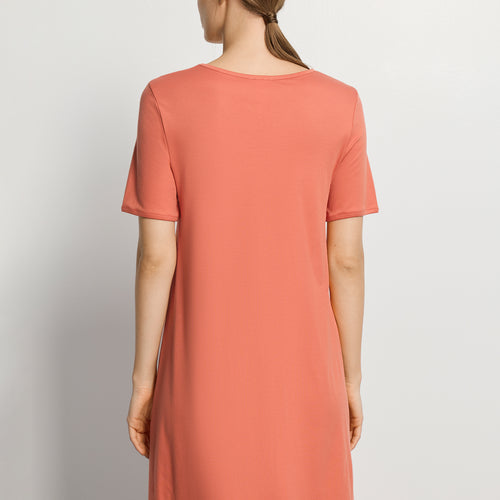 Cleo S/Slv Nightdress 90cm | Apricot Brandy 79535-2294