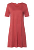 Cleo S/Slv Nightdress 90cm | Marsala 79535-2400