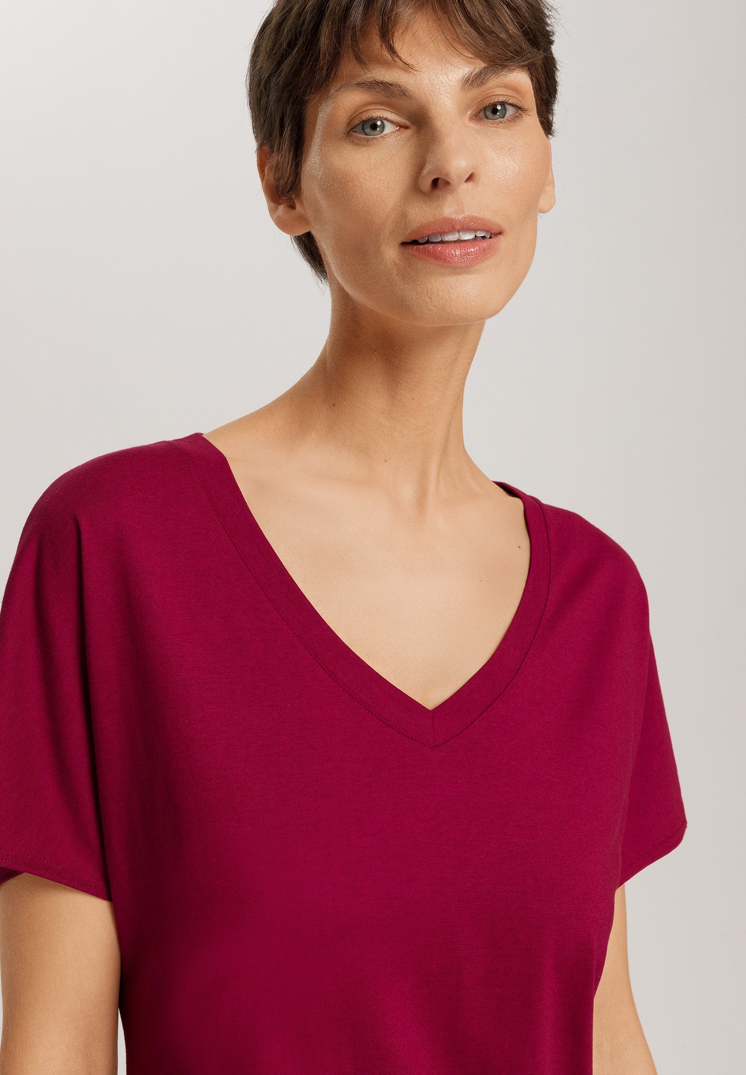 Laura Bigshirt | Burgundy 79541-2459