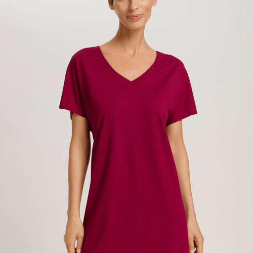 Laura Bigshirt | Burgundy 79541-2459
