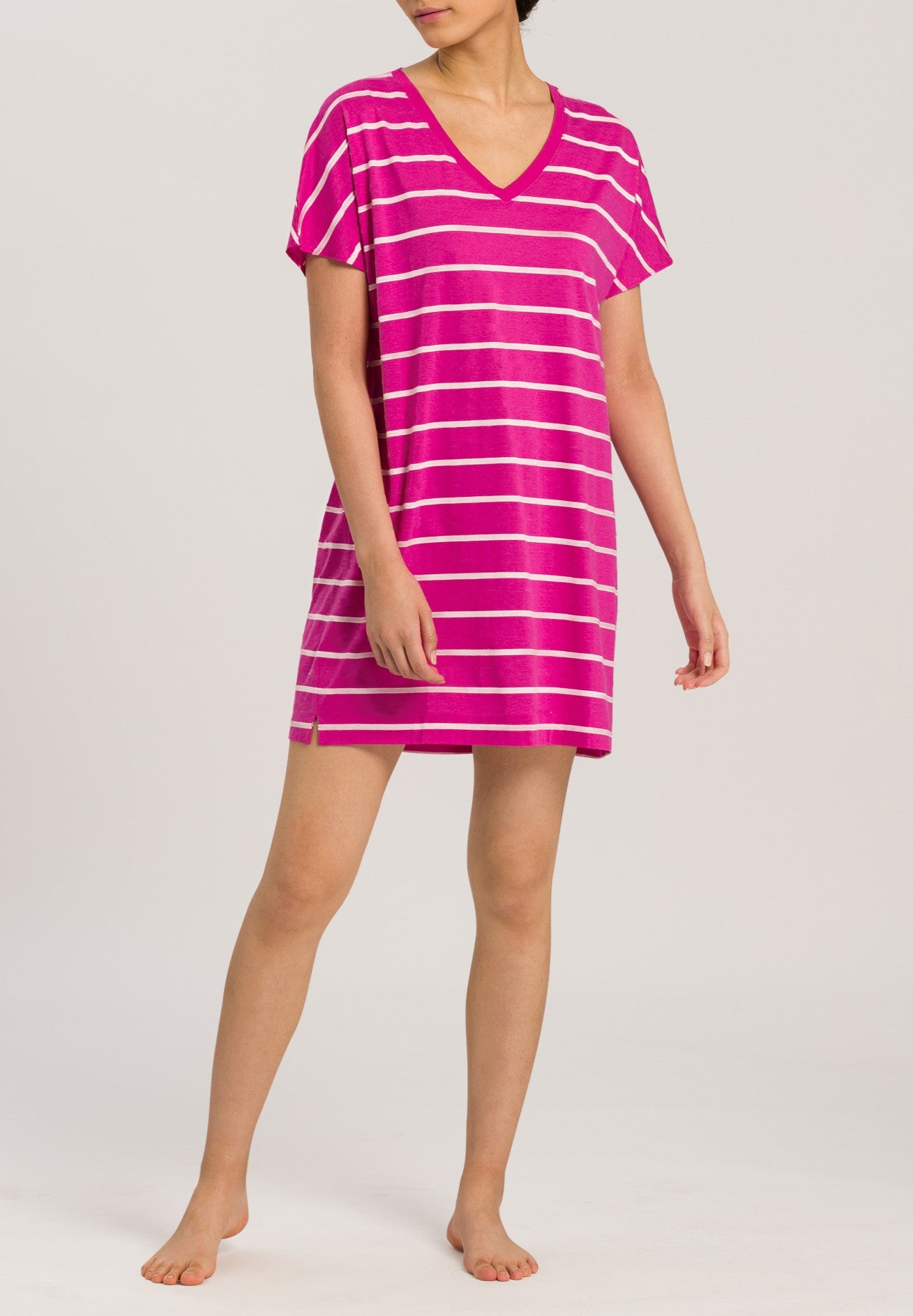 Laura Bigshirt | Berry Stripe 79541-2963