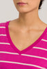 Laura Bigshirt | Berry Stripe 79541-2963