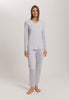 Mira L/Slv Pajama | Cloud Melange 79632-2991