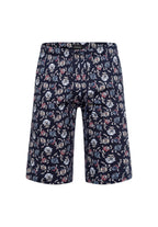 75513 Night And Day SHORT KNIT PANT - 1248 Navy Botany Print
