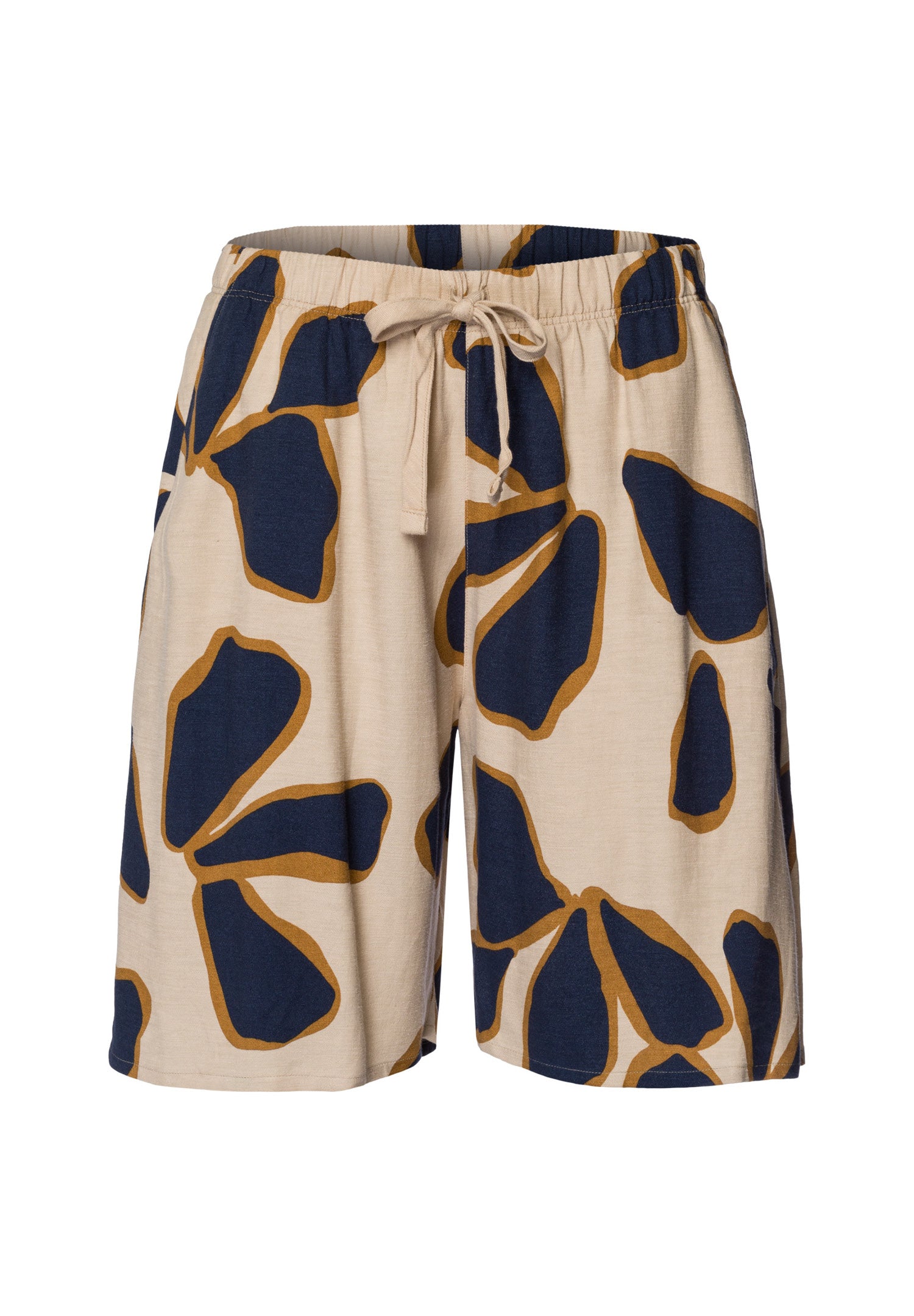 Urban Casuals Linen Blend Drawstring Shorts | Desert Flower 78535-3007