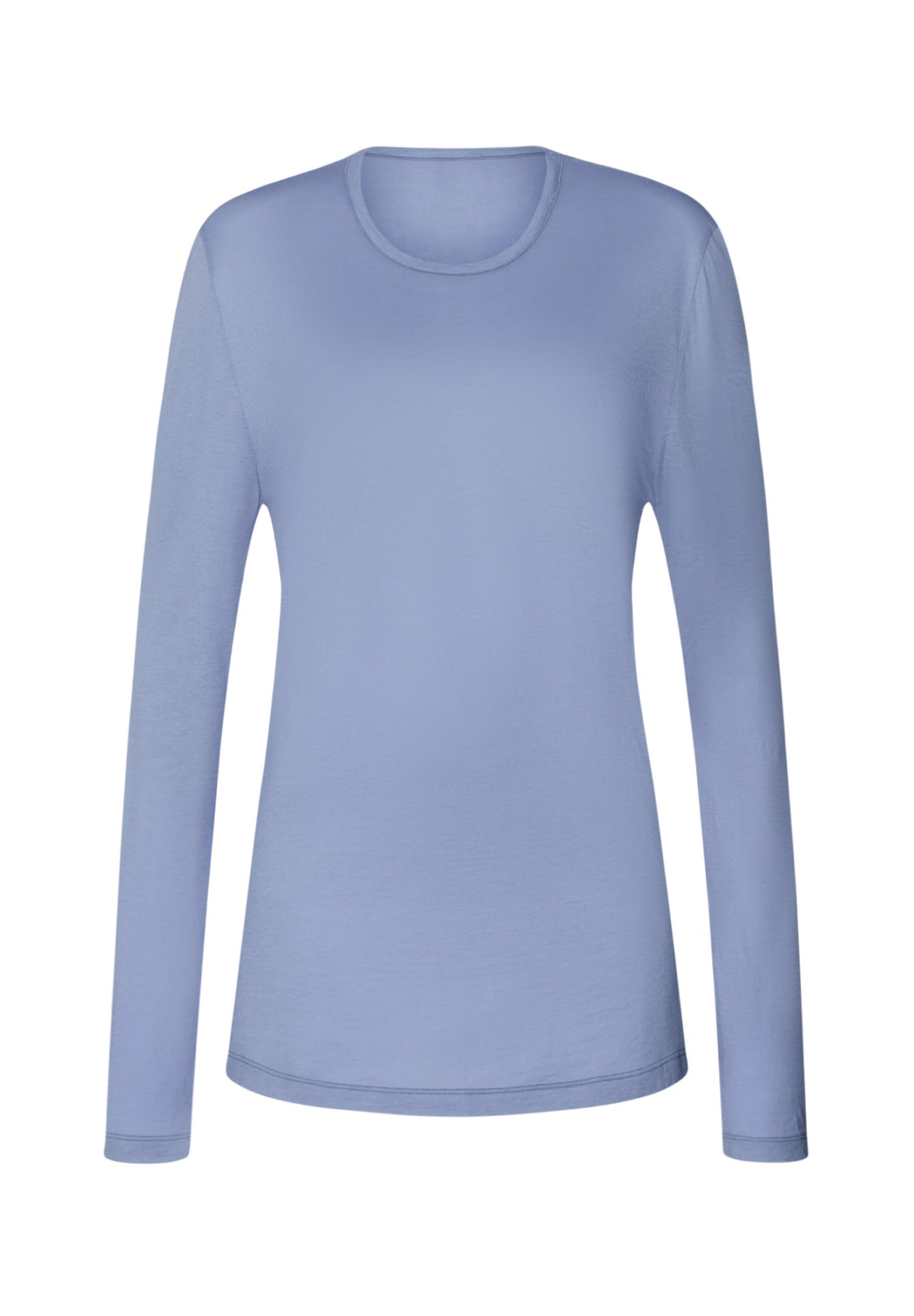 Arthur Arbesser X Hanro Crew Neck Cotton Top | Stonewash 76334-2538