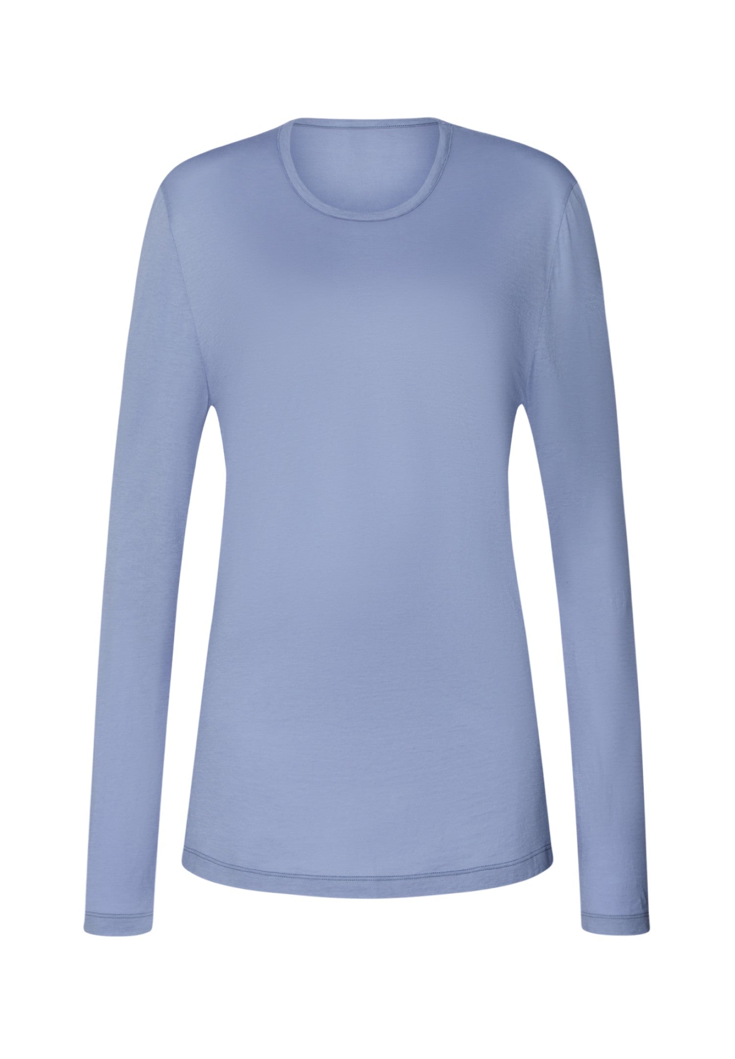 Arthur Arbesser X Hanro Crew Neck Cotton Top | Stonewash 76334-2538