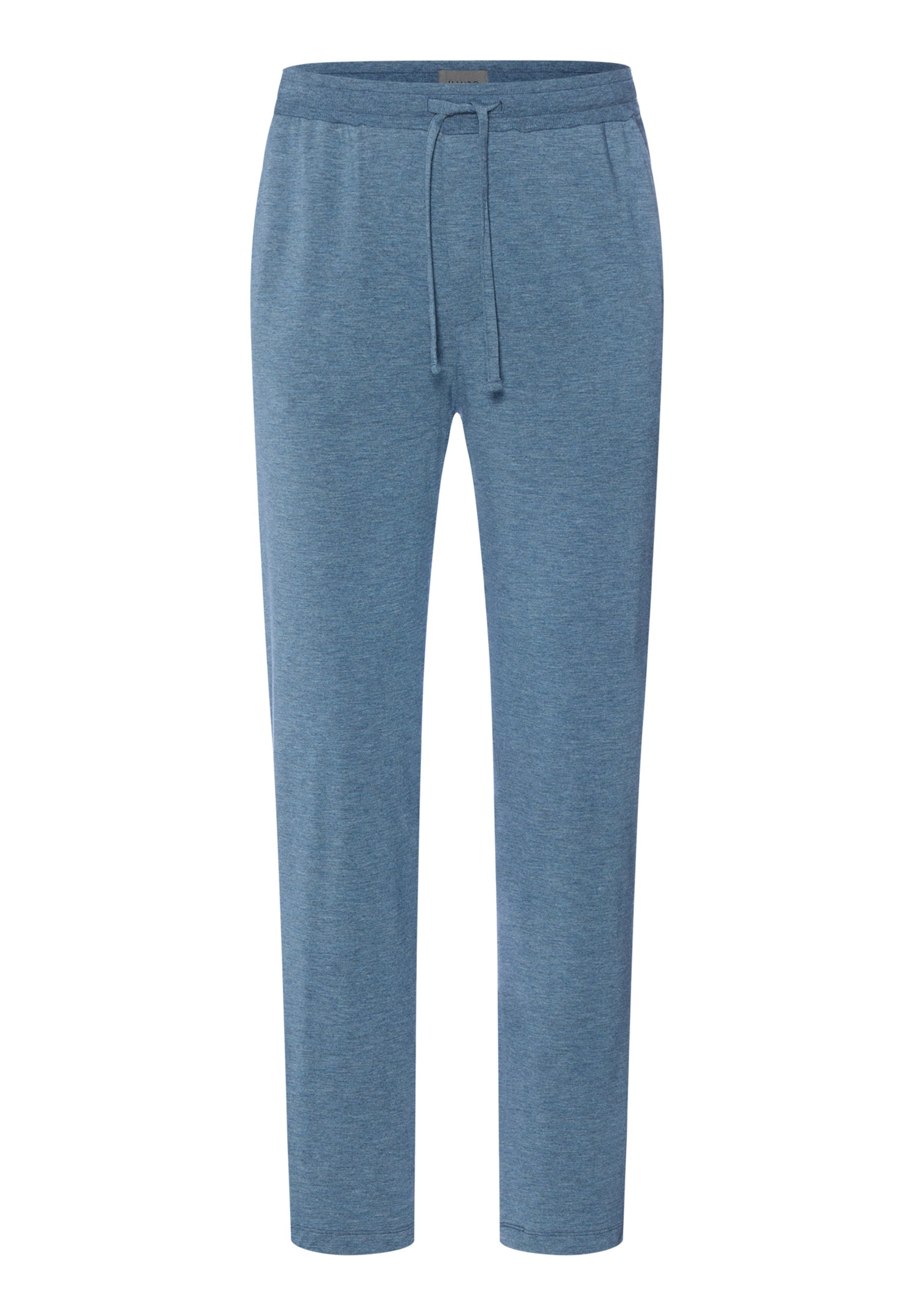 Casuals Drawstring Pants | Retro Blue Melange 75040-3082