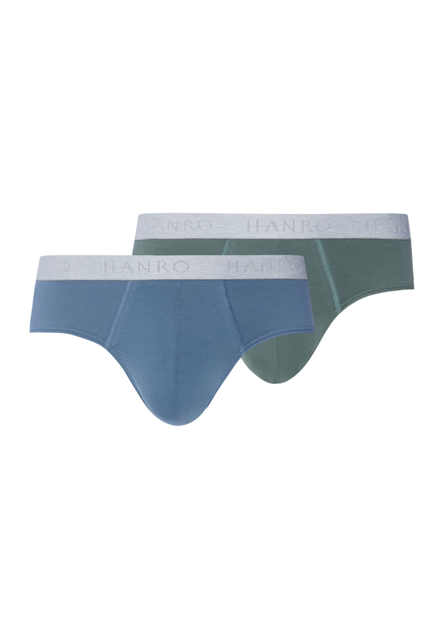 Cotton Essentials 2-Pack Cotton Briefs | Studio Green / Retro Bl 73075-3117