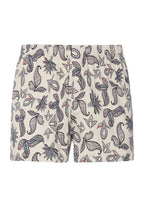 Fancy Jersey Cotton Knit Boxers | Maritime Paisley 73290-3101
