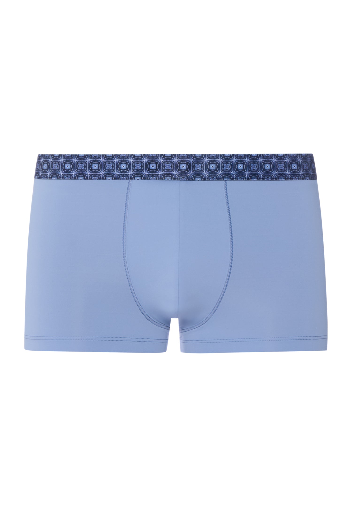 Micro Touch Boxer Brief Printed Waistband | Mineral Blue 73118-2633