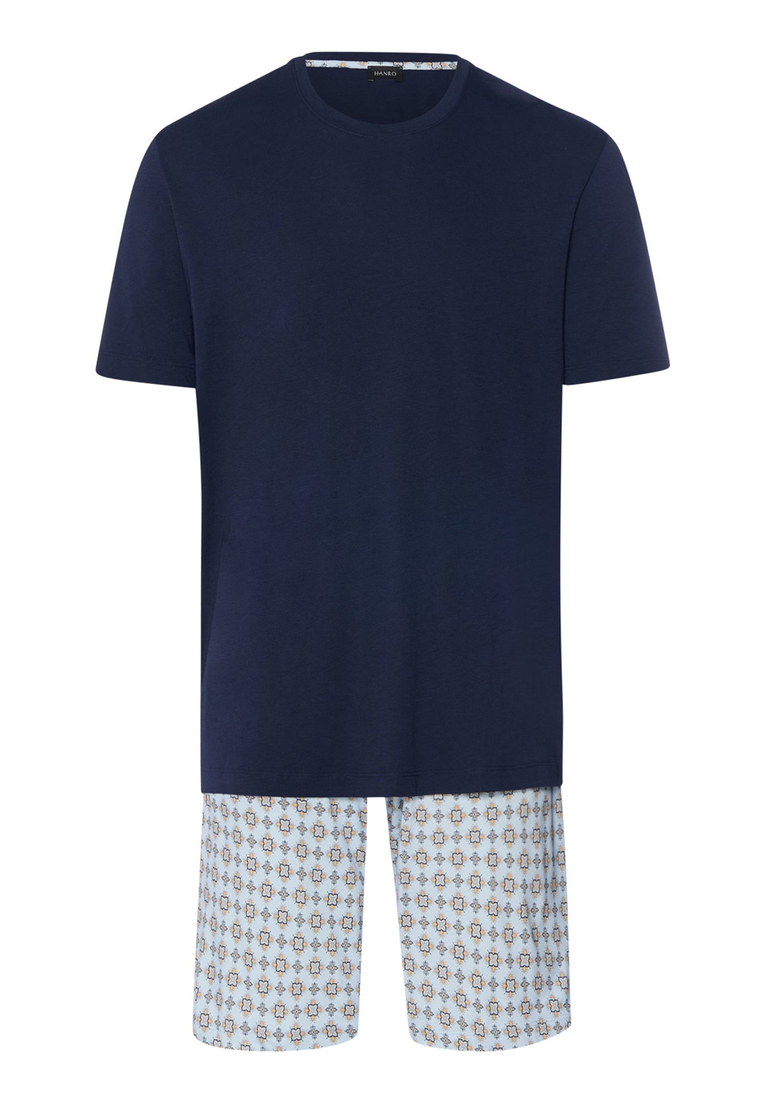 Night And Day Cotton and TENCEL™ Crew Neck Pajama Set | Pumpkin Ornaments 75759-3105