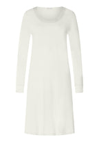 Anilla Cotton Silk Nightgown | Misty White 74822-2123
