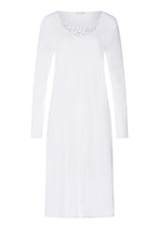 Belen Embroidered Cotton Nightgown | White 74747-101