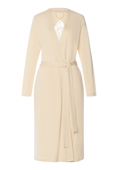 Belen Embroidered Cotton Robe | Summer Sand 74749-2811
