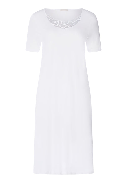 Belen Embroidered Cotton Nightgown | White 74746-101