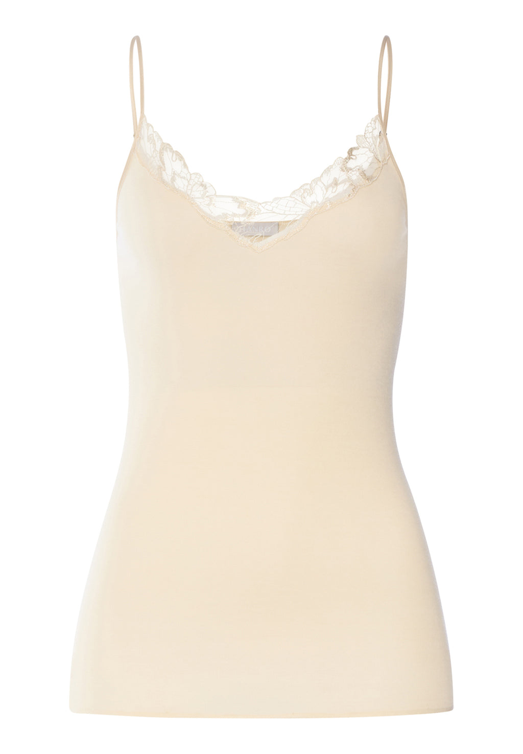Belen Embroidered Cotton Camisole | Summer Sand 70812-2811