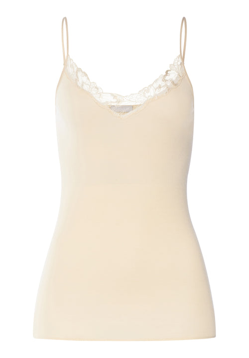 Belen Embroidered Cotton Camisole | Summer Sand 70812-2811