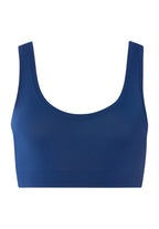 Charlotte Adam x HANRO Crop Top | Estate Blue 74719-2613