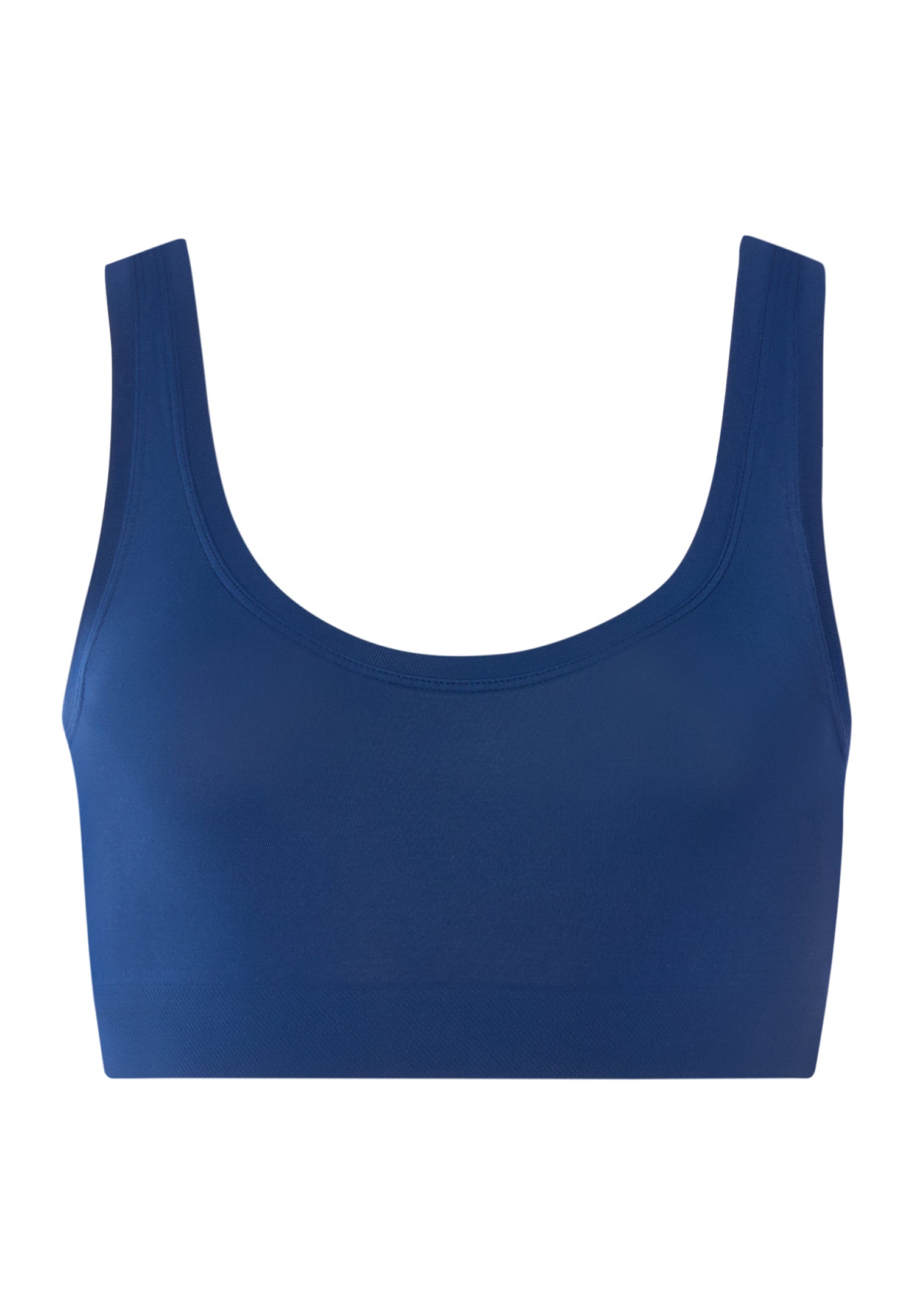 Charlotte Adam x HANRO Crop Top | Estate Blue 74719-2613