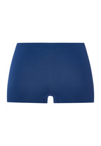 Blue boyleg underwear on a white background