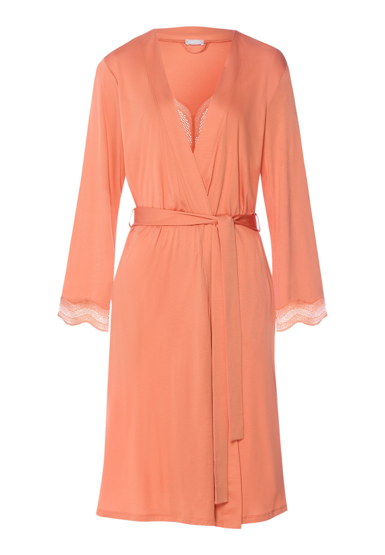 Cira Scalloped Lace TENCEL™ Robe | Light Carnelian 74744-2288