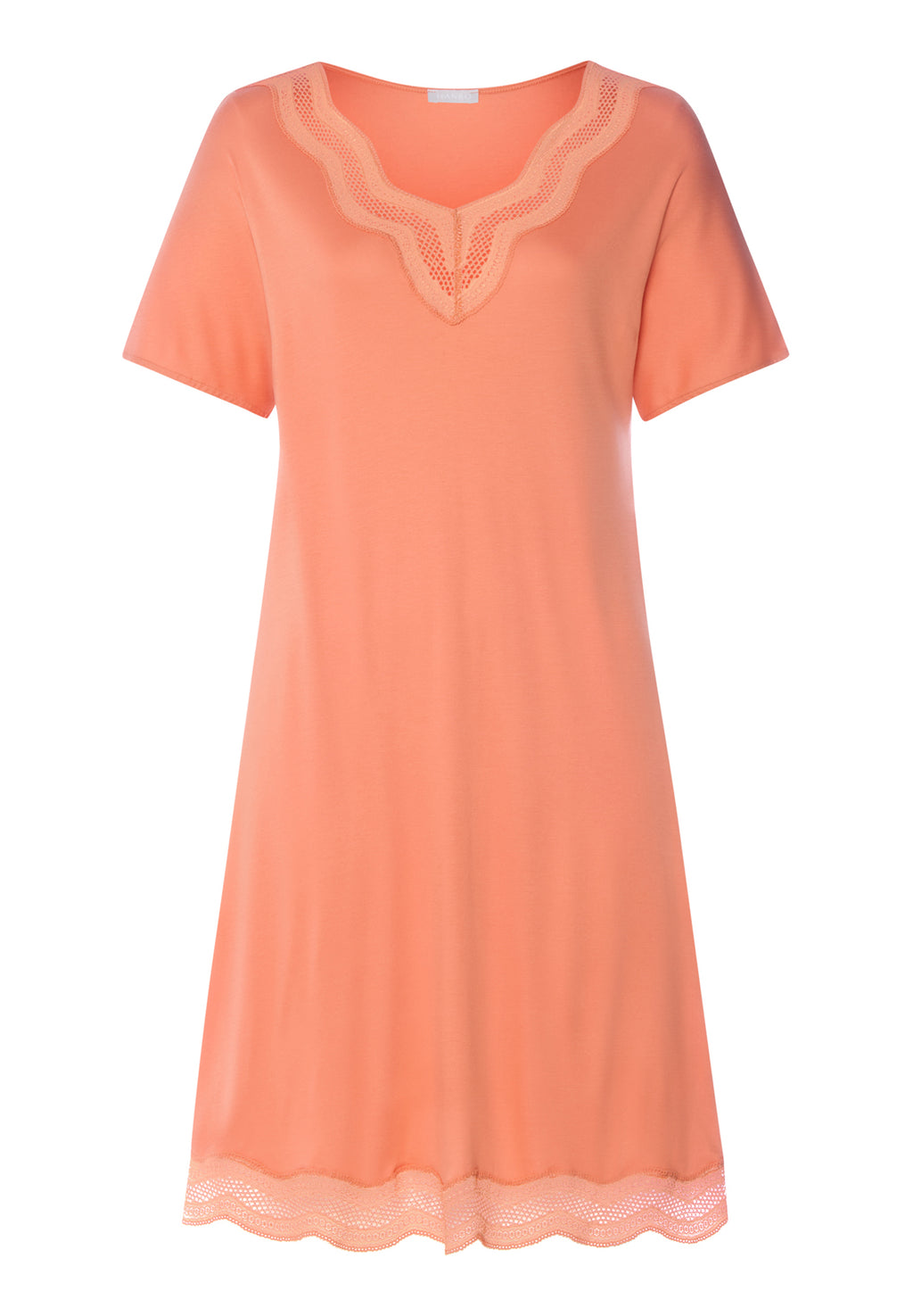 Cira Scalloped Lace TENCEL™ Nightgown | Light Carnelian 74742-2288