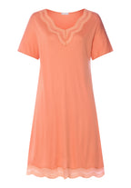 Cira Scalloped Lace TENCEL™ Nightgown | Light Carnelian 74742-2288