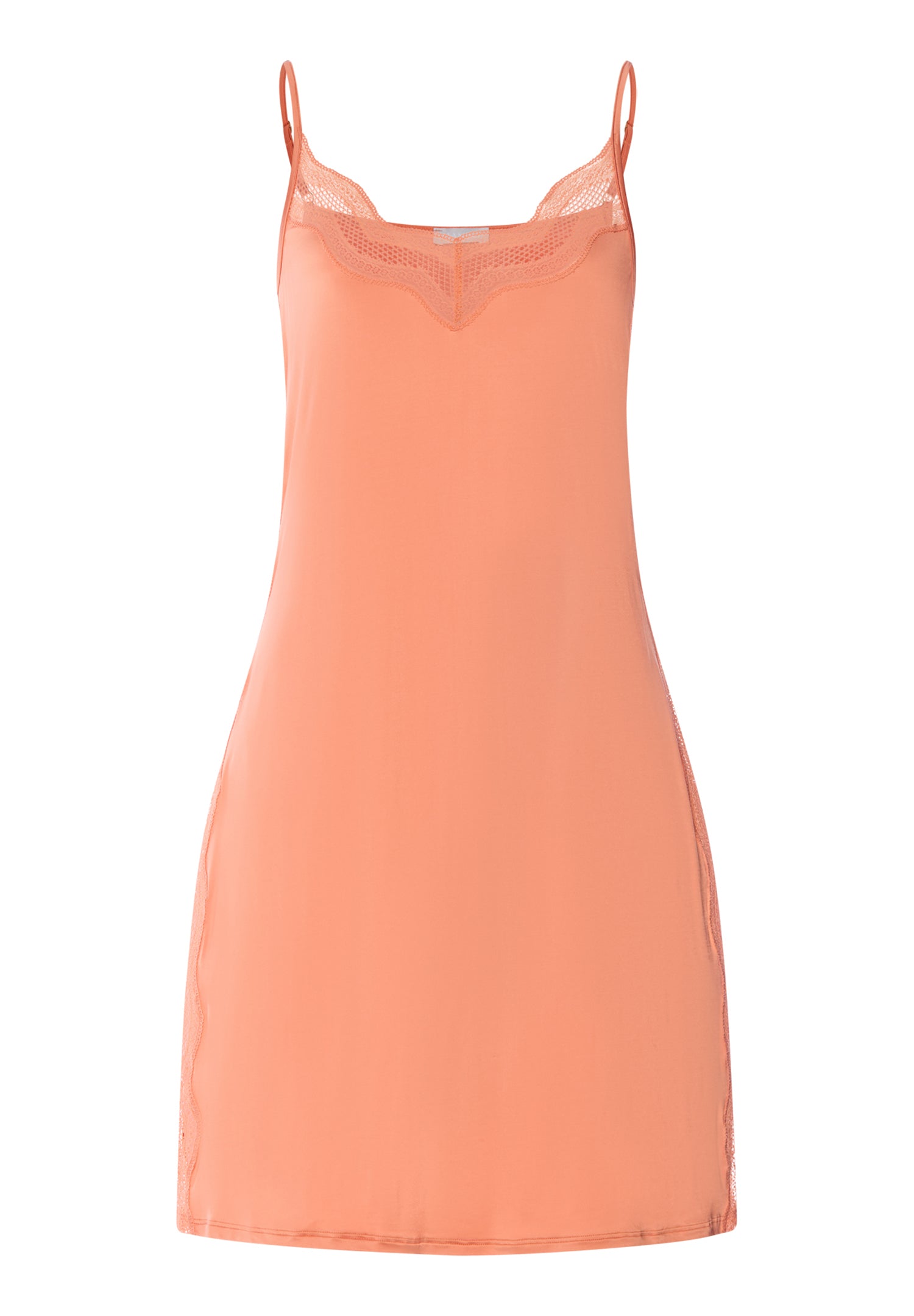 Cira Scalloped Lace Bodydress | Light Carnelian 70791-2288