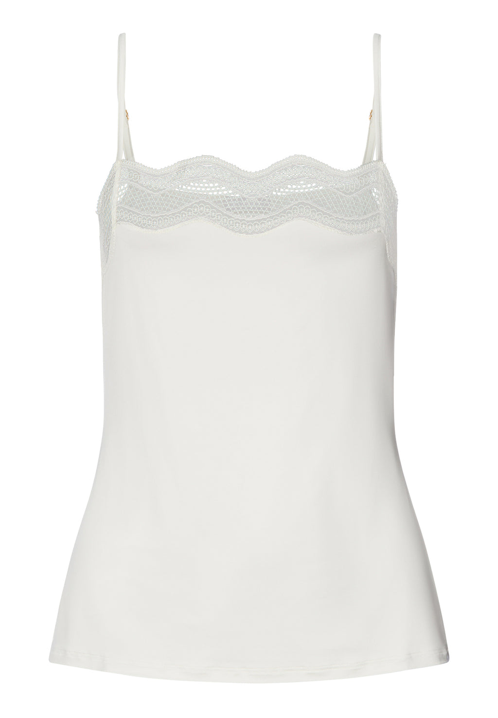 Cira Scalloped Lace Camisole | Off White 70790-102