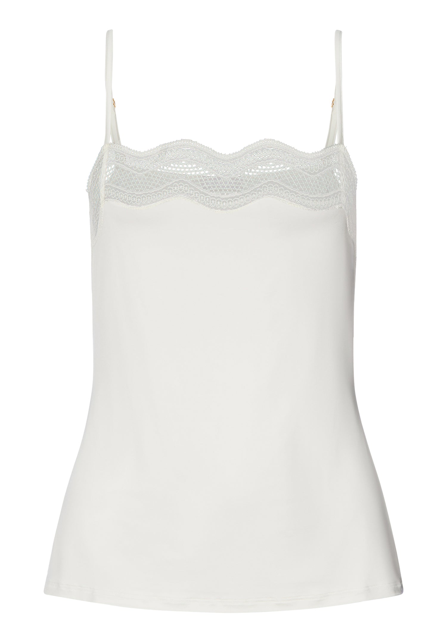 Cira Scalloped Lace Camisole | Off White 70790-102
