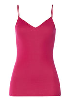 Cotton Seamless V-Neck Cotton Camisole | Light Sangria 71601-2465