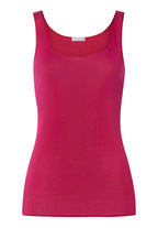 Cotton Seamless Round Neck Cotton Tank Top | Light Sangria 71604-2465