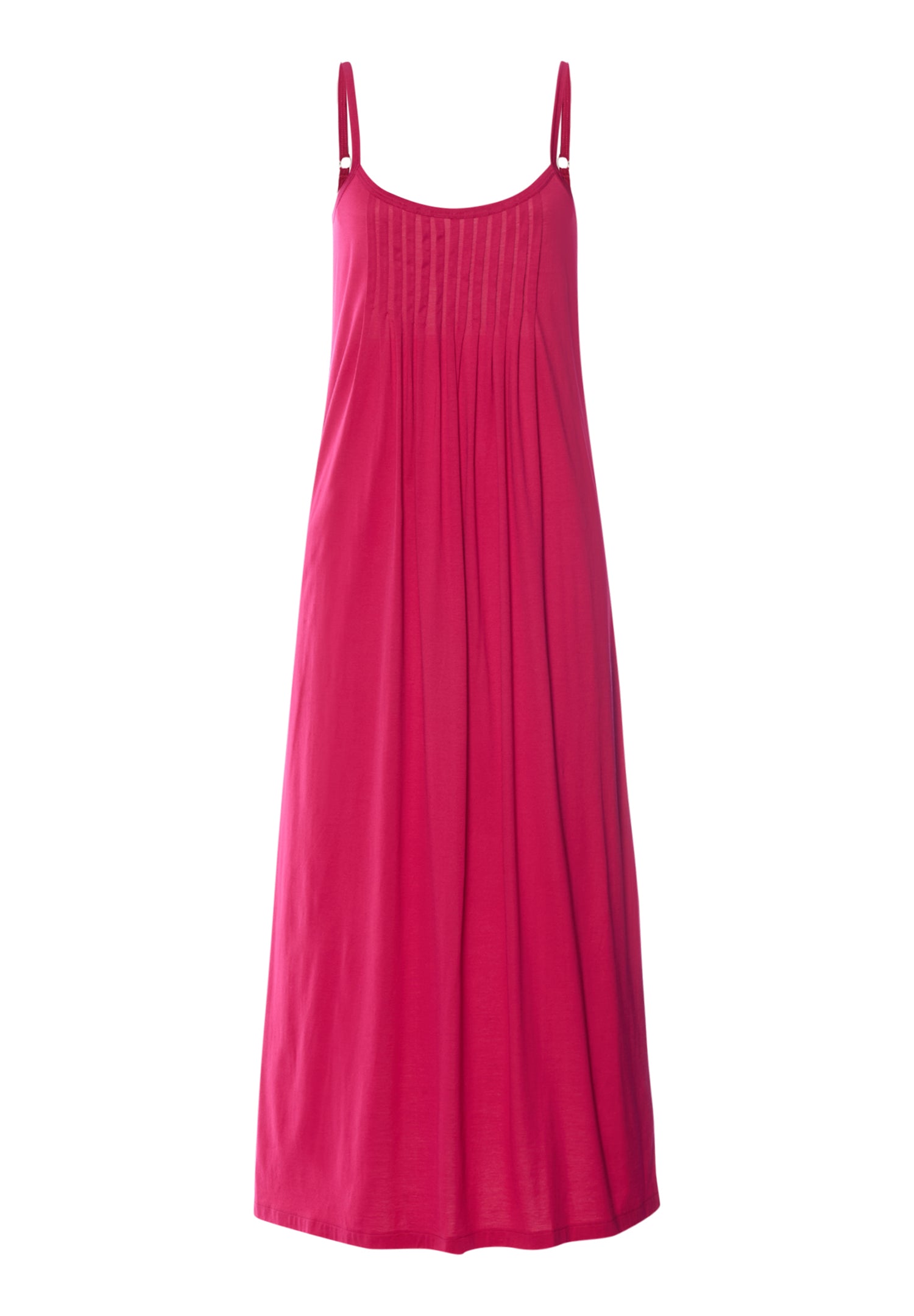 Juliet Pleated Cotton Chemise | Light Sangria 77748-2465