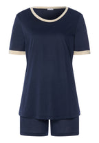 Laura Cotton Blend Pajama Set | Deep Navy 74262-1610