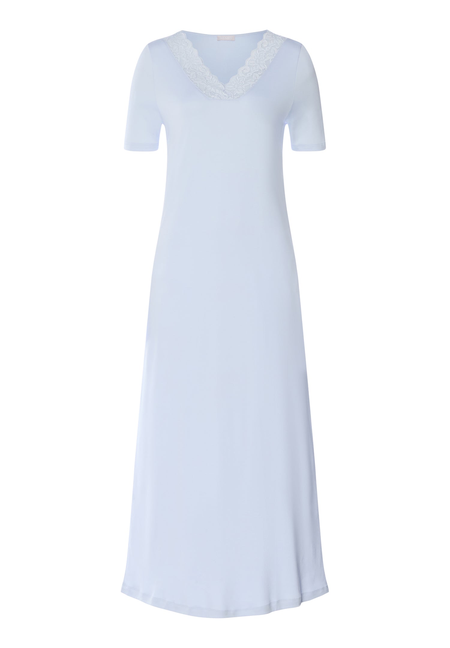 Moments Lace Trim Cotton Nightgown | Blue Dove 77933-2581
