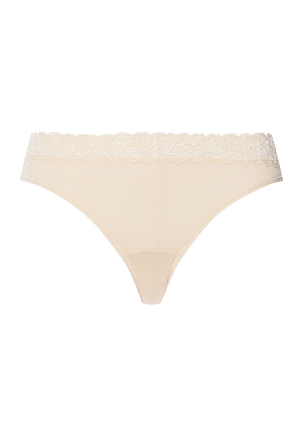 Moments Cotton High Cut Brief | Summer Sand 71481-2811