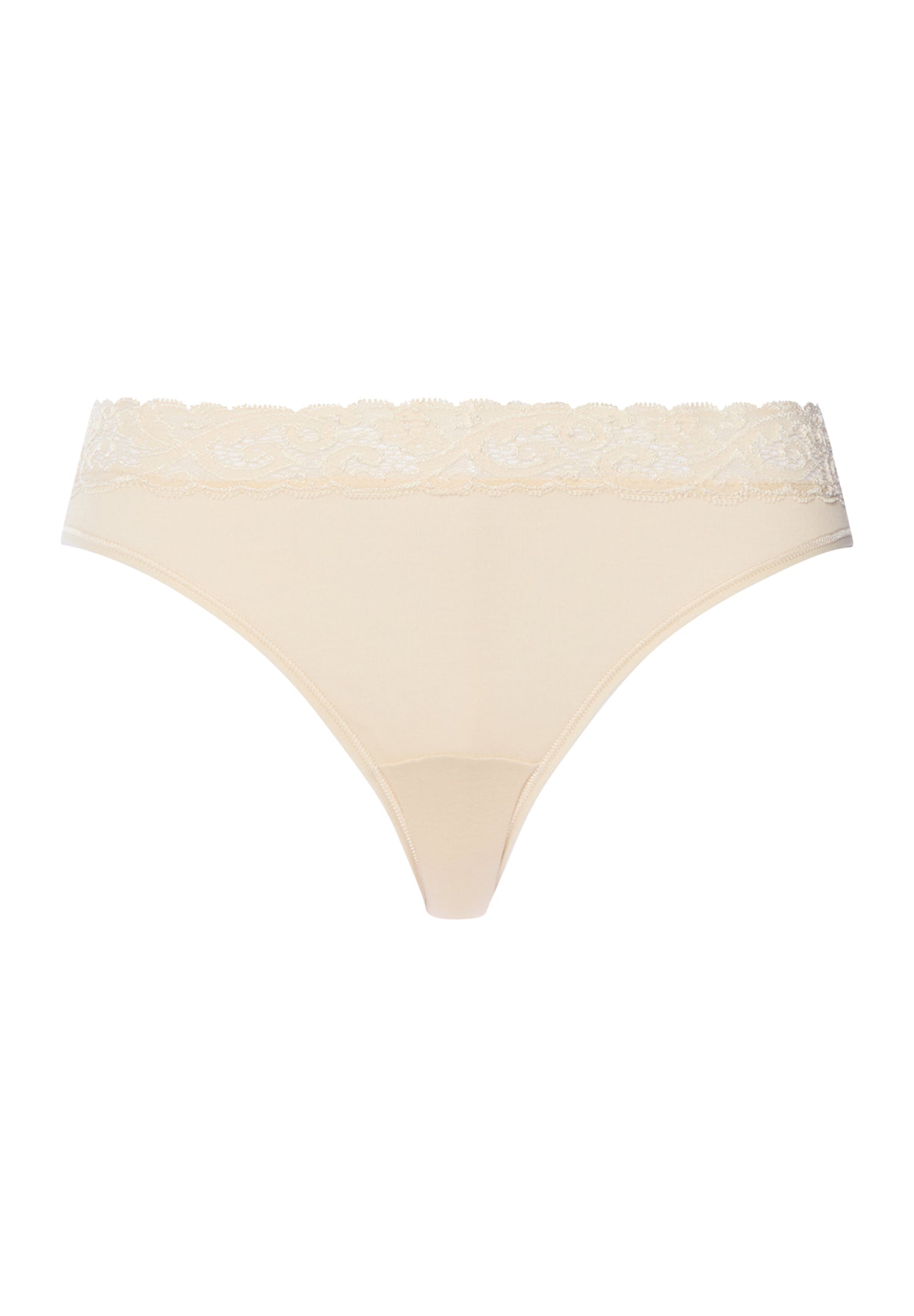 Moments Cotton High Cut Brief | Summer Sand 71481-2811