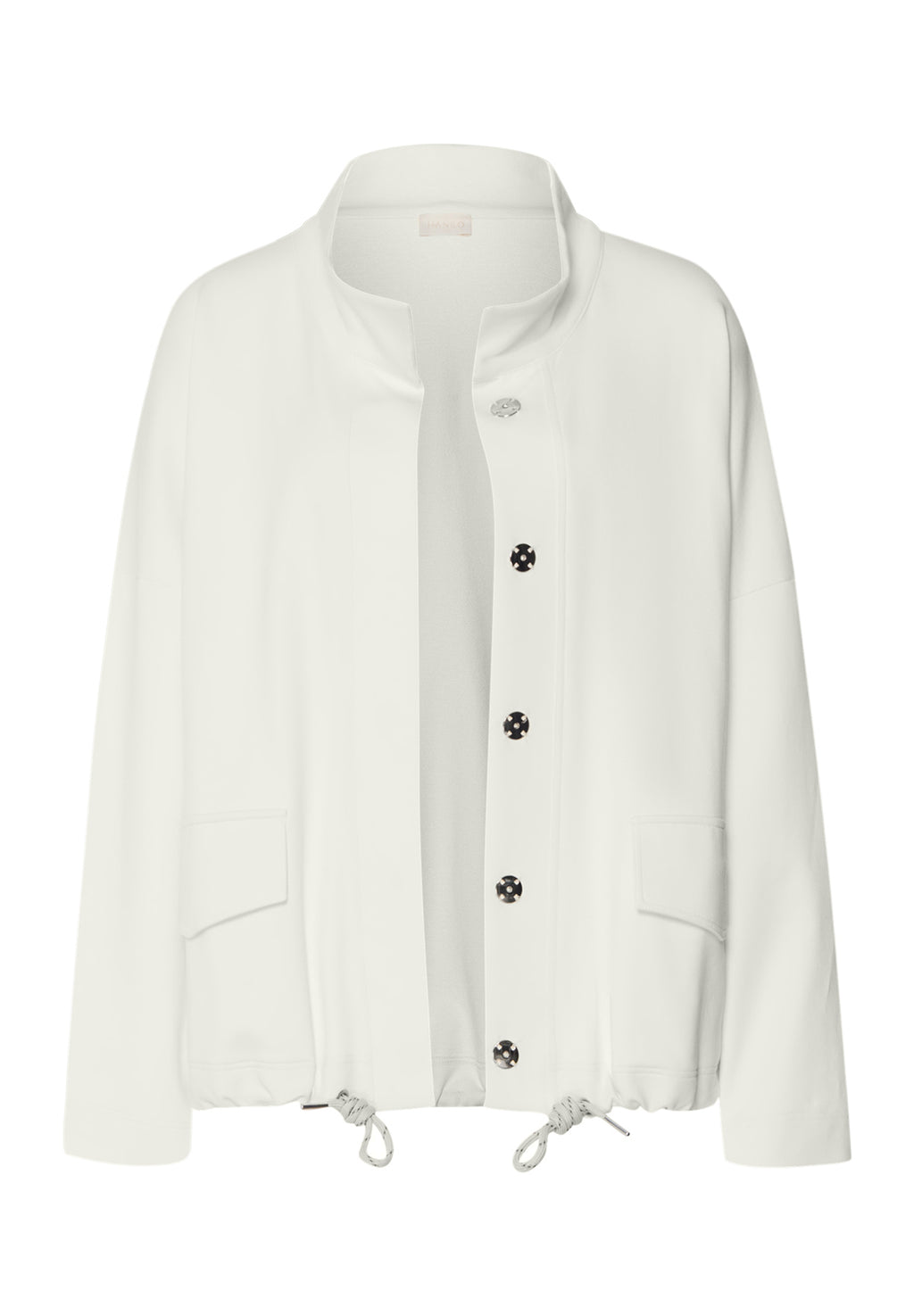 Natural Living W Organic Cotton Jacket | Misty White 78897-2123