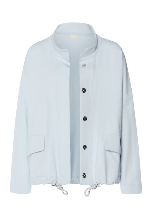 Natural Living W Organic Cotton Jacket | Watery Blue 78897-2244