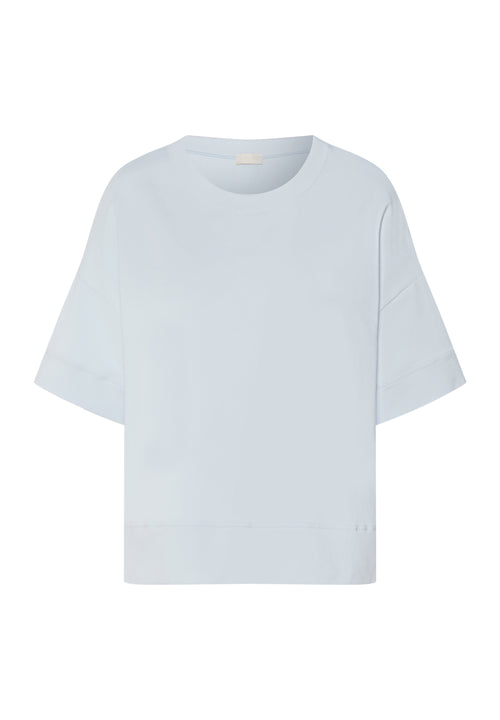 Natural Living W Organic Cotton Sweatshirt | Watery Blue 78896-2244