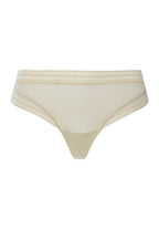 Orea Semi-Sheer Brazilian Panties | Olive Stem 70809-2661
