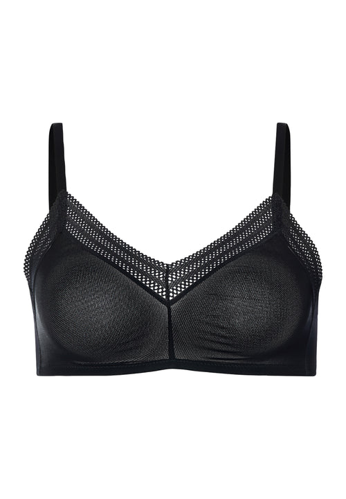 Orea Semi-Sheer Soft Cup Bra | Black 70807-019