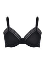 Orea Semi-Sheer Underwire Bra | Black 70808-019
