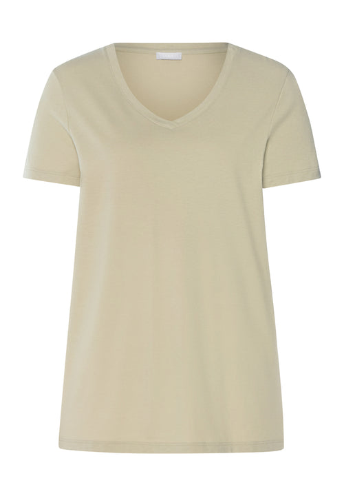 Sleep And Lounge Relaxed V-Neck T-Shirt | Olive Stem 74842-2661