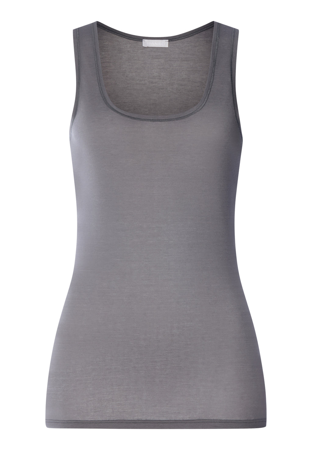Gray tank top on a white background